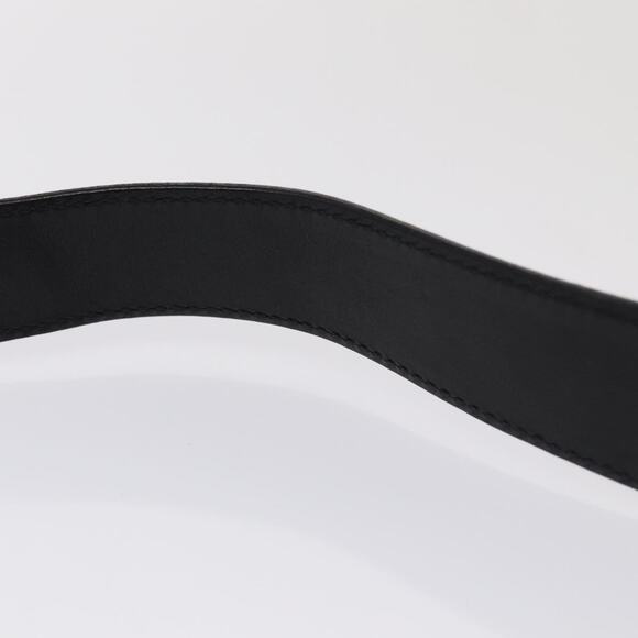 CELINE Macadam Canvas Shoulder Bag Vinyl Black - Picture 8 of 12